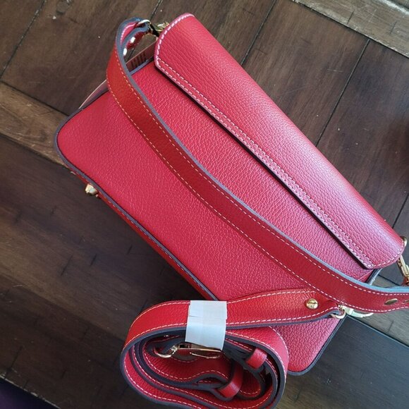 Divina Firenze Red Fire Asia Leather Snake handbag - Picture 5 of 10